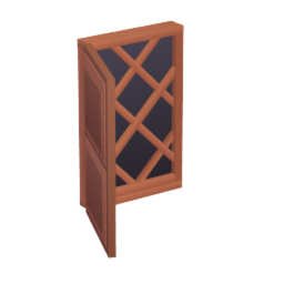 left window