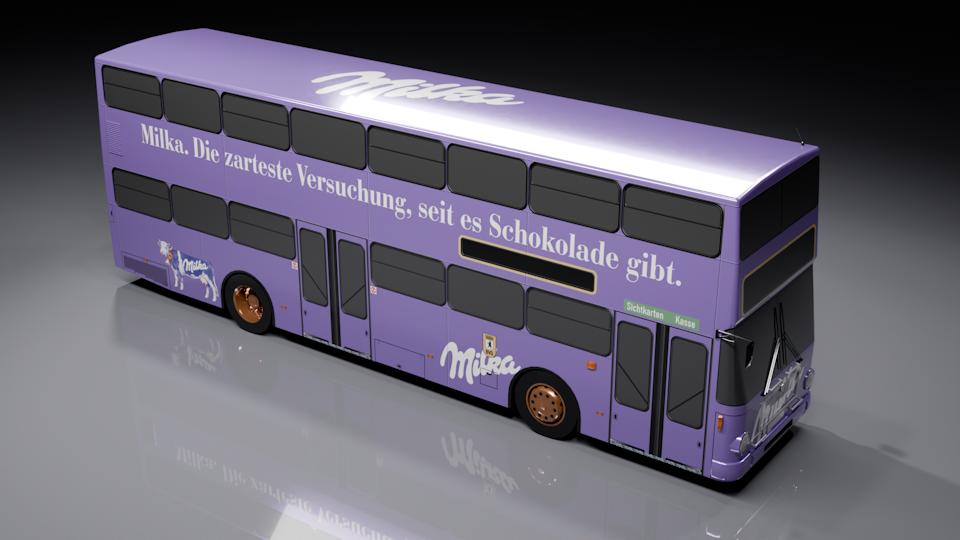 MAN SD84 - BVG - Milka