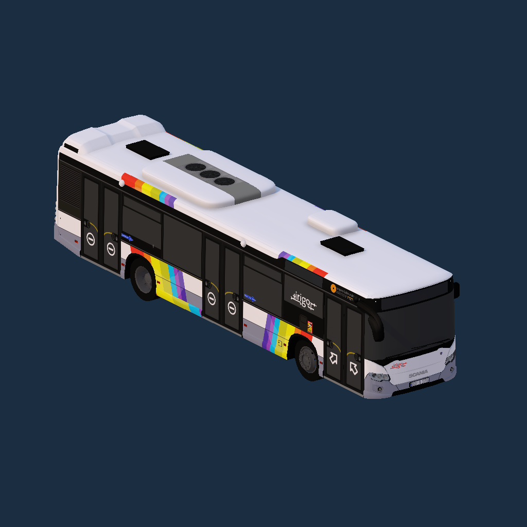 Scania Citywide LF - Irigo Angers Ratp Dev + Angle Morts