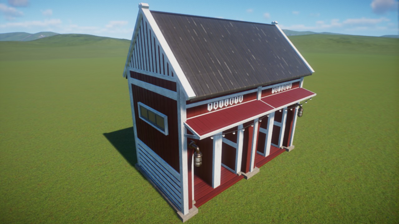 Barnyard Double Toilet