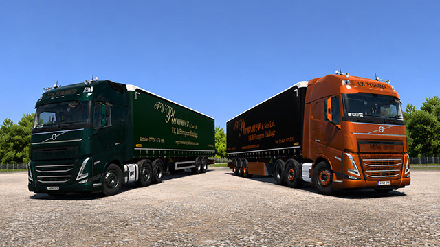 TW Plummer - Volvo FH5/6 & Wielton Trailer