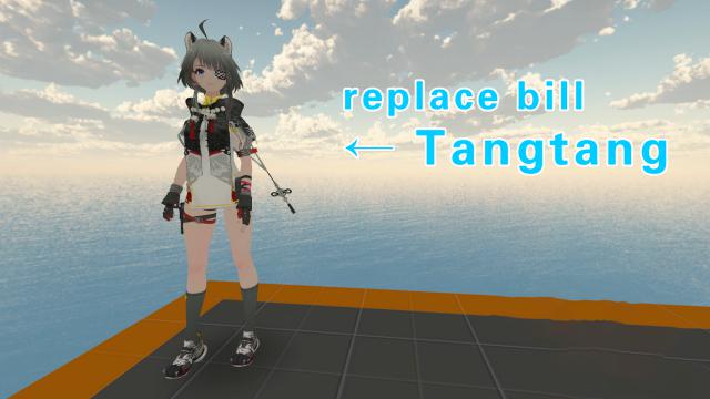 Arknights Endfield Tangtang（明日方舟终末地 汤汤）replace bill