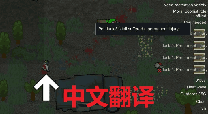 Letter Permanent Injury 汉化
