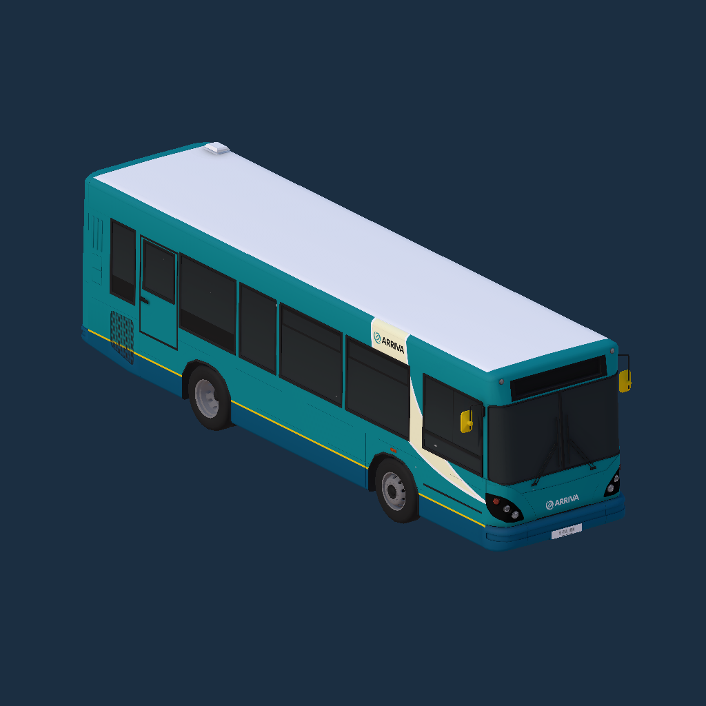 Caetano Nimbus Slimbus Arriva Interurban Branded