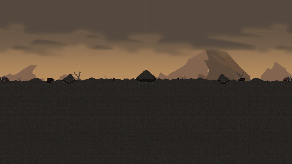 Trench warfare with a bunker