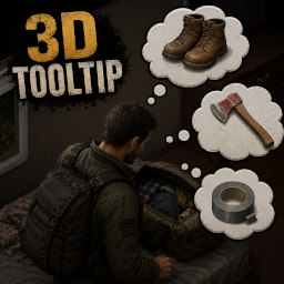 3D Tooltip – Project Zomboid Mod