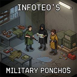 Military Ponchos – Project Zomboid Mod