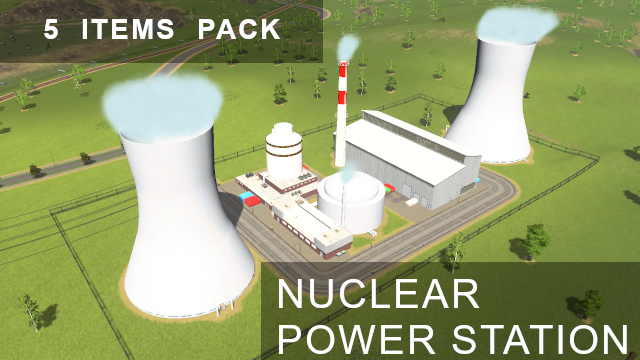 Nuclear Power Station Pack preview
