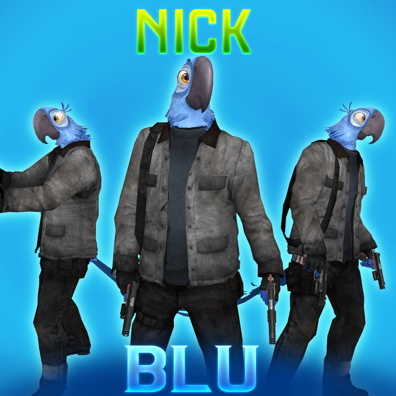 [COMM] Turtle Rock Studios's Blu - Nick
