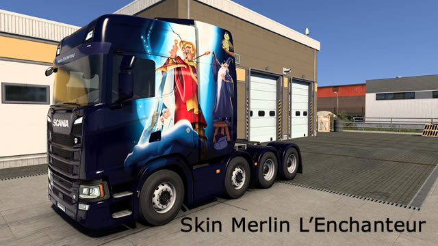 Skin Merlin l'Enchanteur