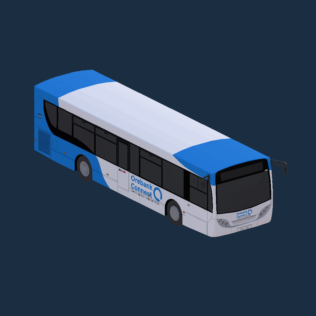 Enviro 300 Orebank Coaches - Connect (Isle of Wight) Livery