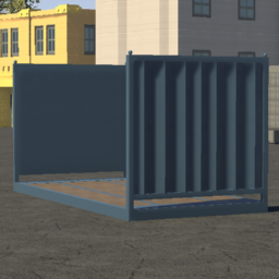 20Ft Flat Rack Container