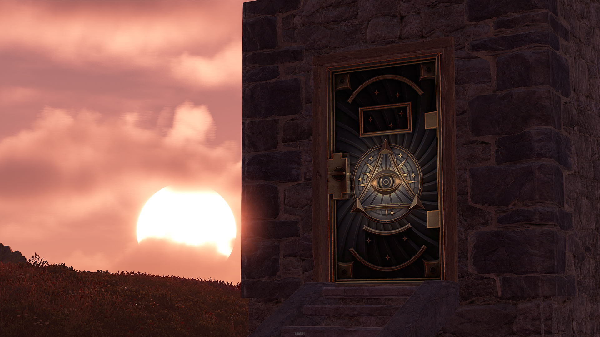 All Seeing Eye Armored Door thumbnail 4