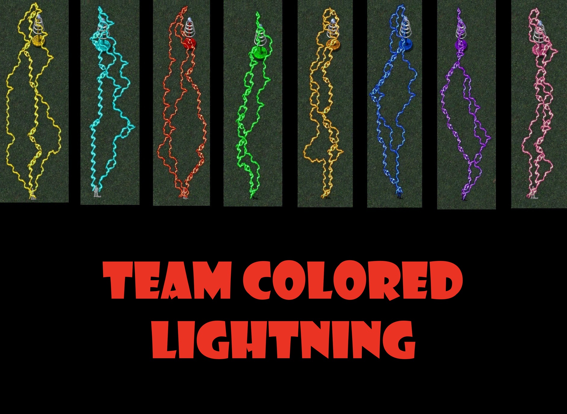 Falcon's Team Colored Lightning