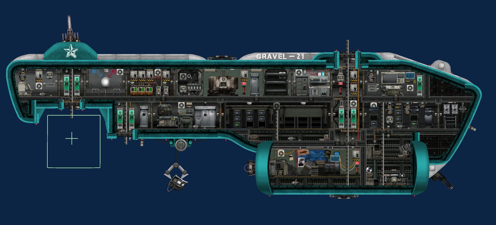 Gravel-21 – Barotrauma Mod