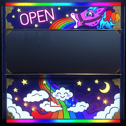 Rainbow Pony MSF (Glow)