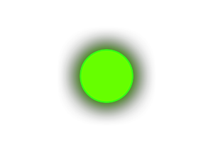 Neon Green Circle