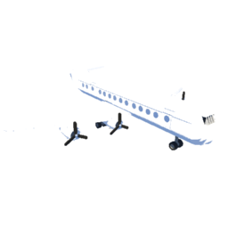 Softbody AIR LINER Vickers Viscount