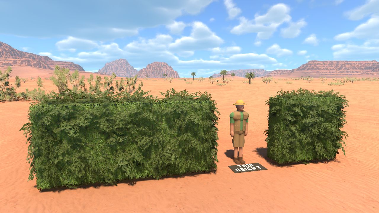 Hedge walls