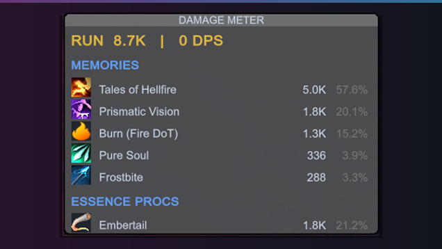 Damage Meter preview
