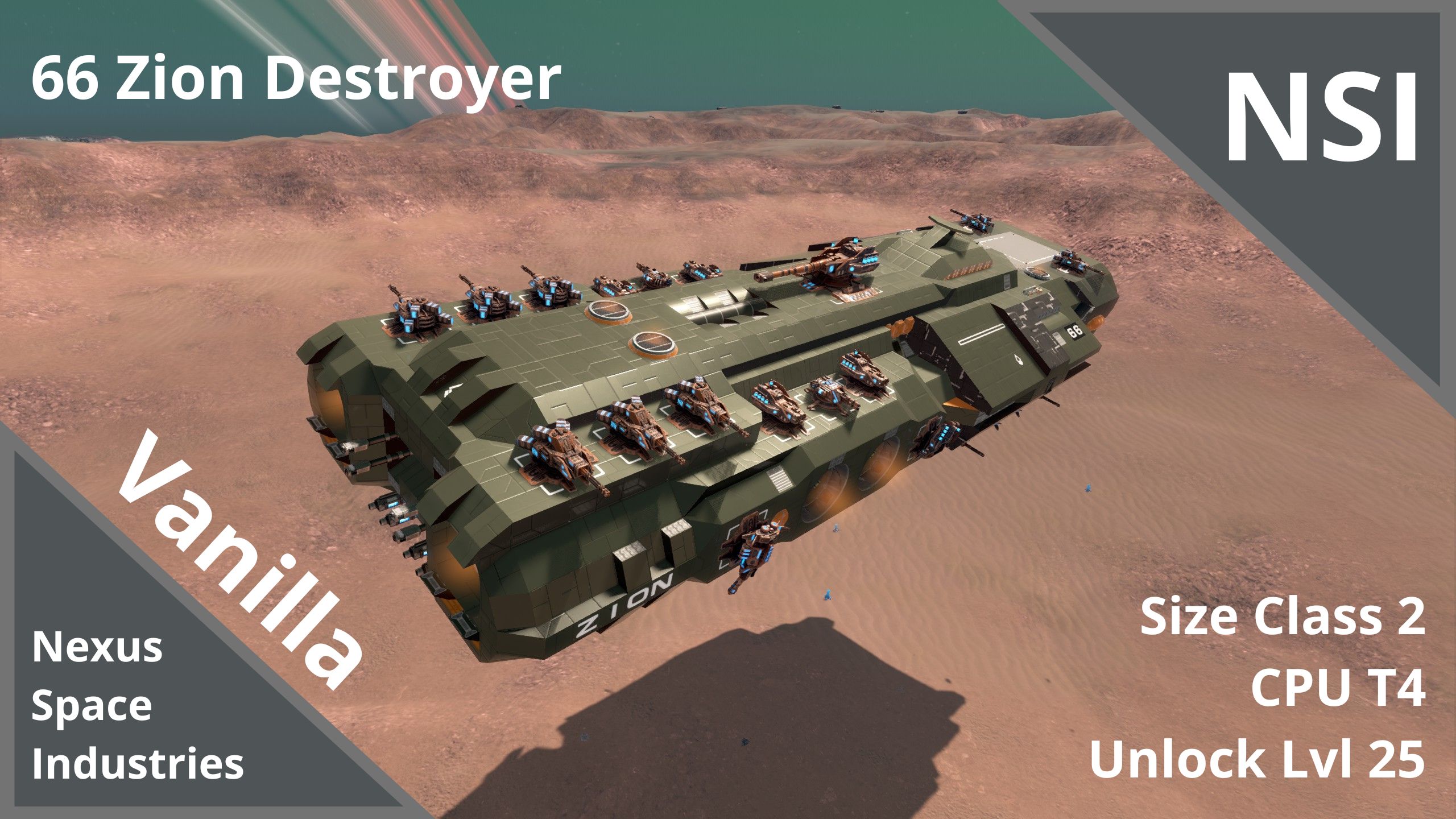 66 Zion Destroyer (Vanilla)