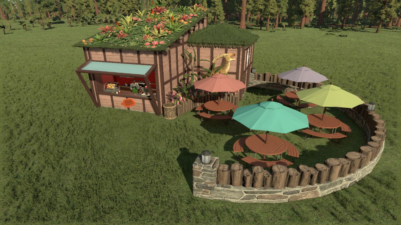 Woodland Kiosk/Bathroom Combo