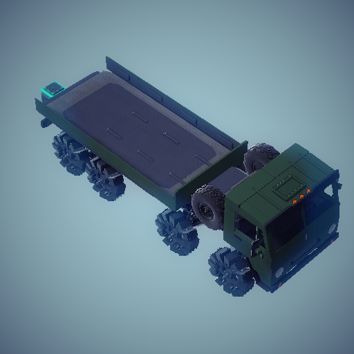 Kamaz Truck Experimental Drive train