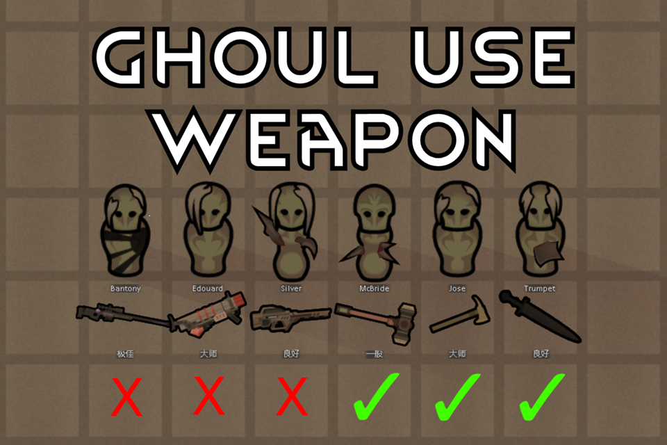 Ghoul Use Melee Weapon preview