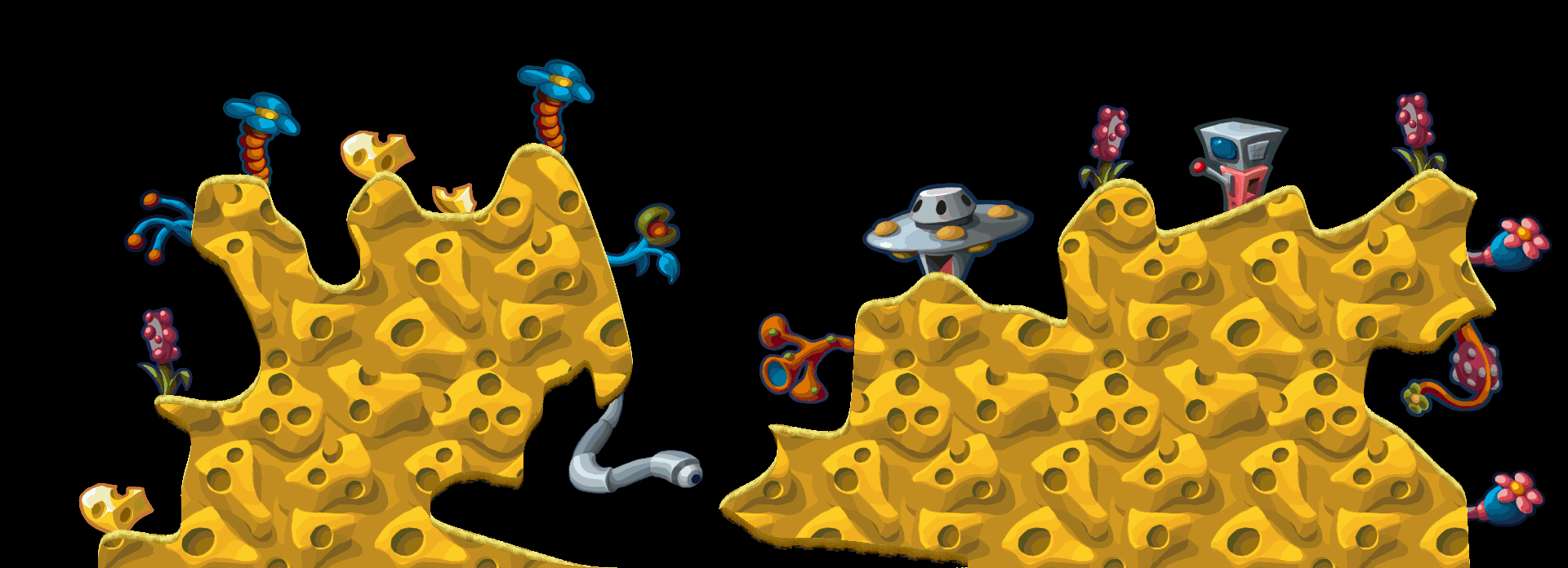 [WA]Generated map Cheese 2