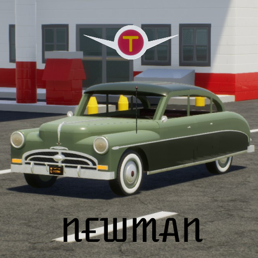 Troubadour newman sedan 1953 2 tone