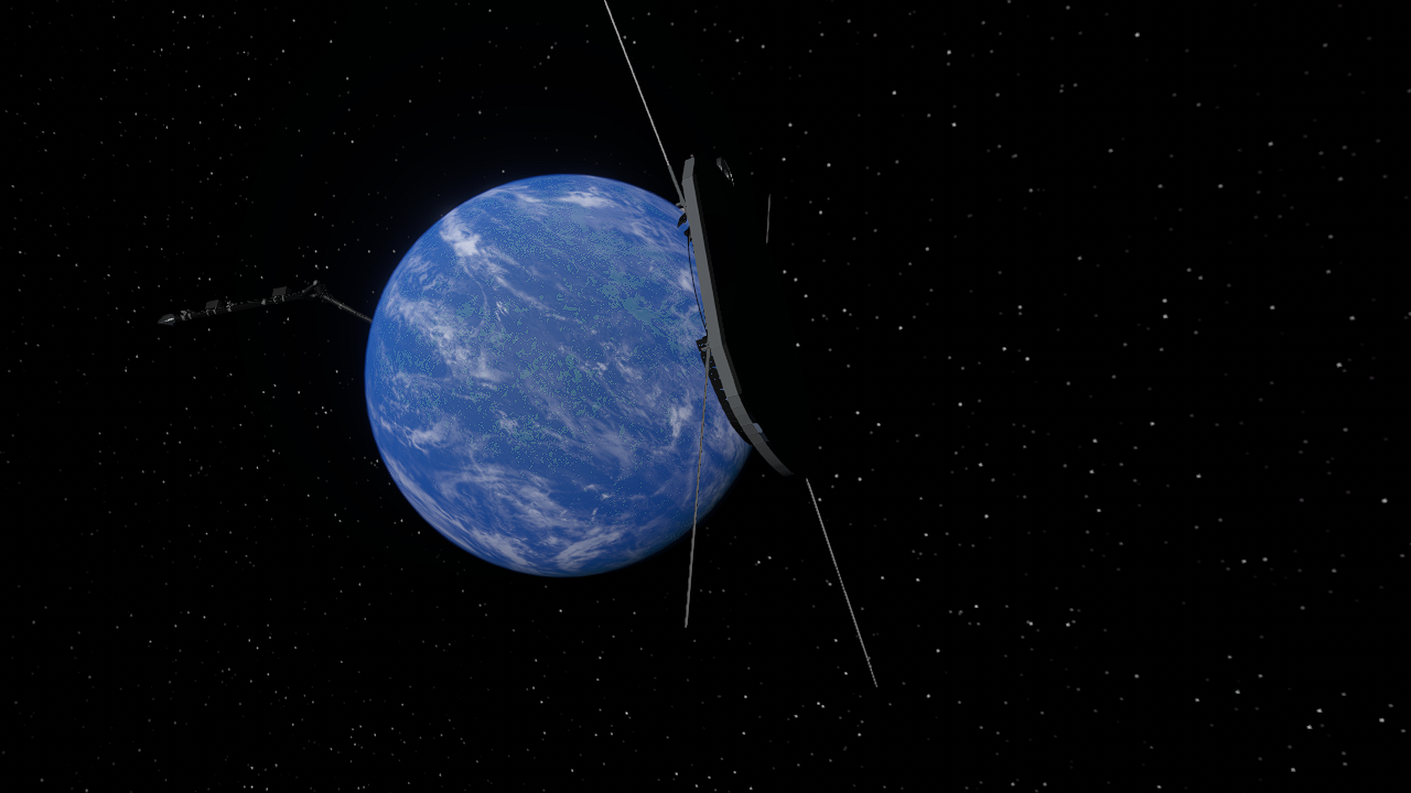 Terraformed Parker Solar Probe
