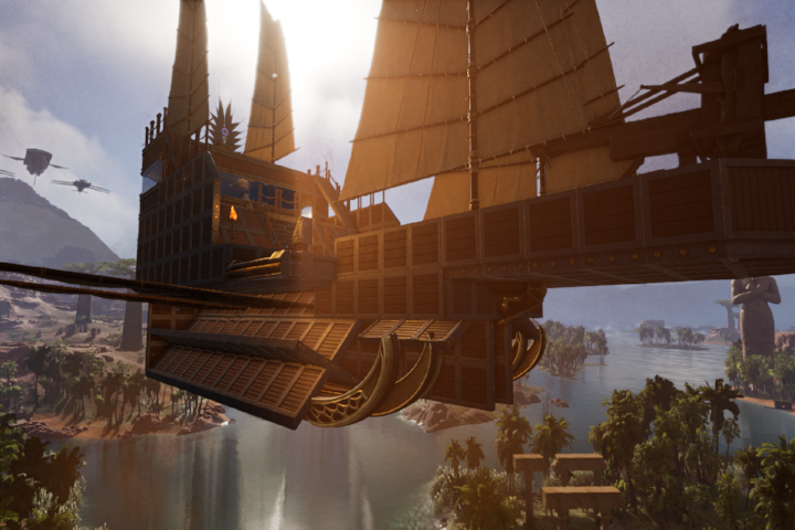 Fast Naval Airship – Soulmask Mod