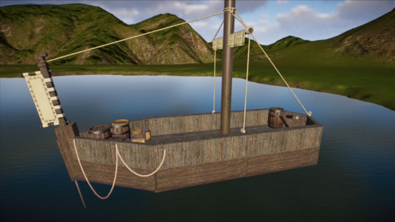 Pirate Zoo: Double Counter Boat