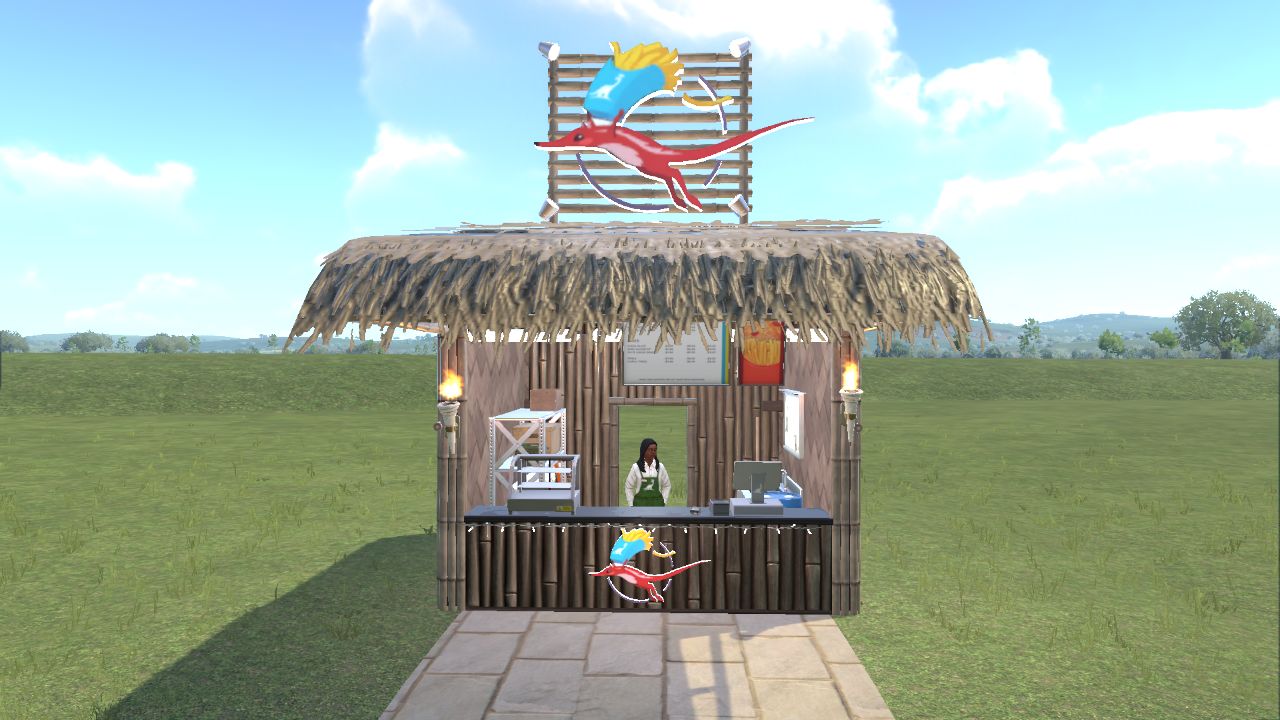 Food Stand - Tiny Fast Food - Tropical