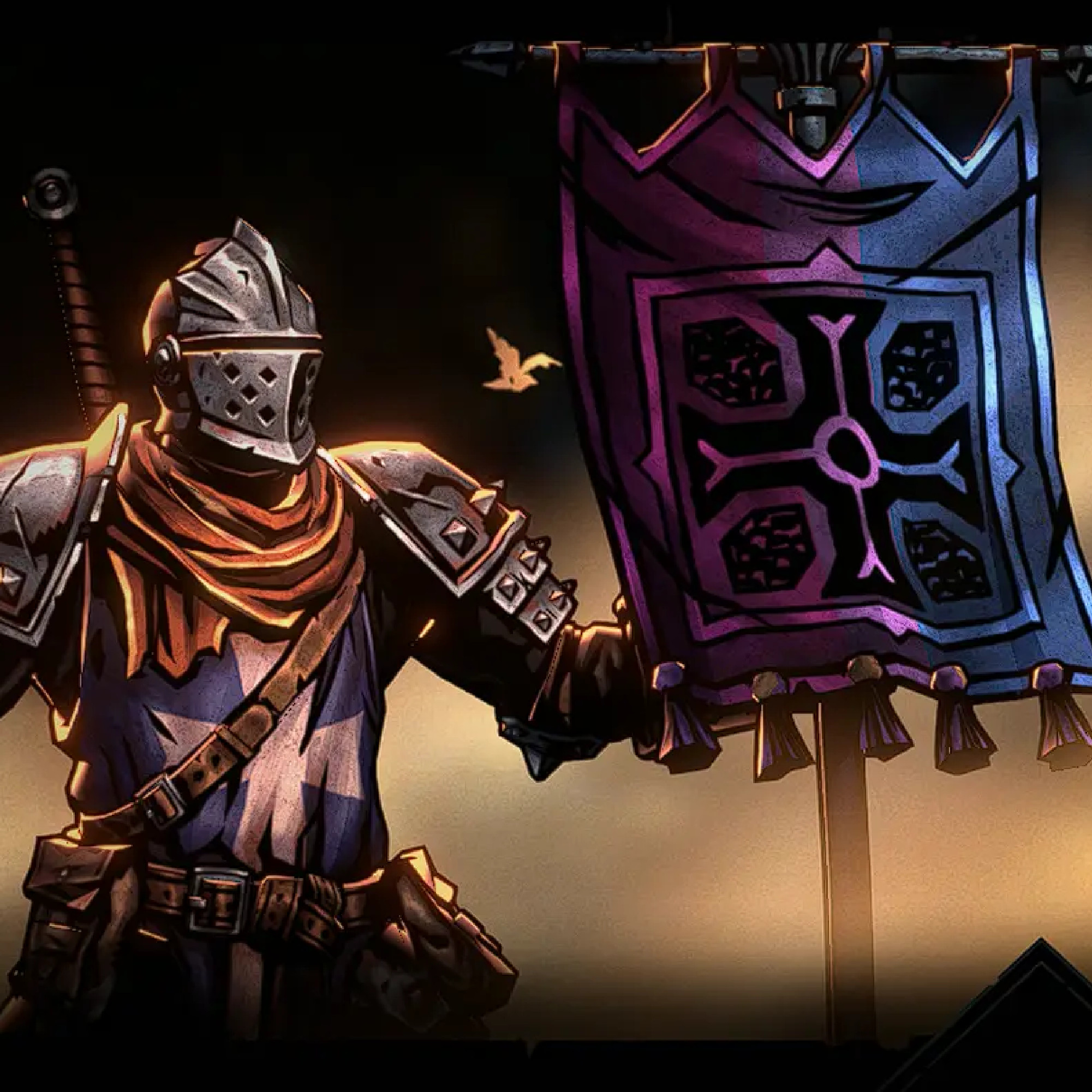 Crusader Bi Pride Banner