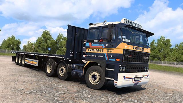 Armitage Transport - DAF F421 & Krone Profi Liner HD