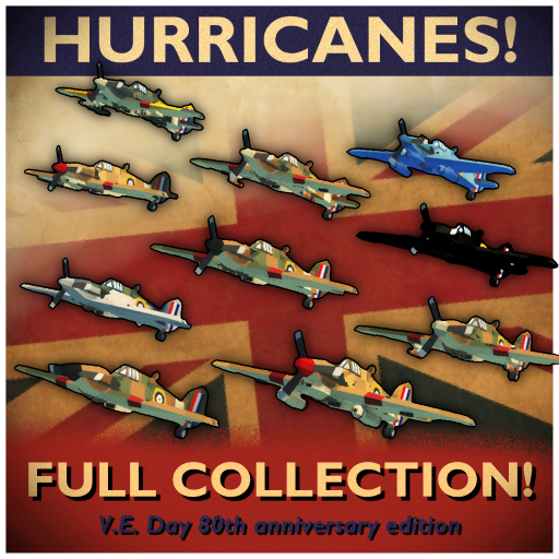 Hurricanes Collection | V.E. Day 80th edition | 1:1 Replicas