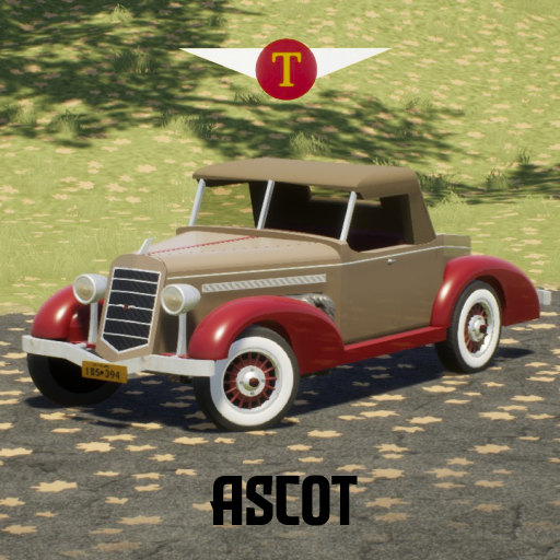 Troubadour ascot boattail 1934 top up