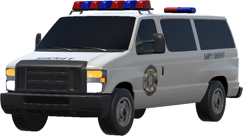 Sarpy County Nebraska Sheriff Riot Van (Fictional)