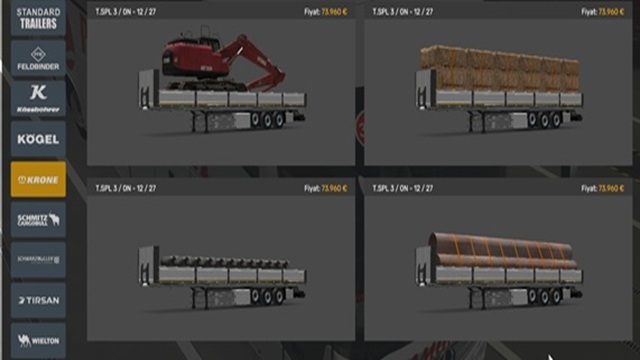 TMP YÜK KODLU DORSE/ TMP LOADED TRAILER