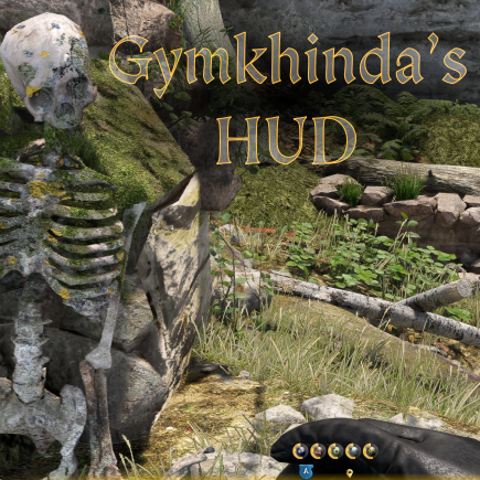 Gymkhinda's HUD Red (Bottom Compass)