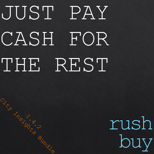 Trizian's City Insights Rush Buy