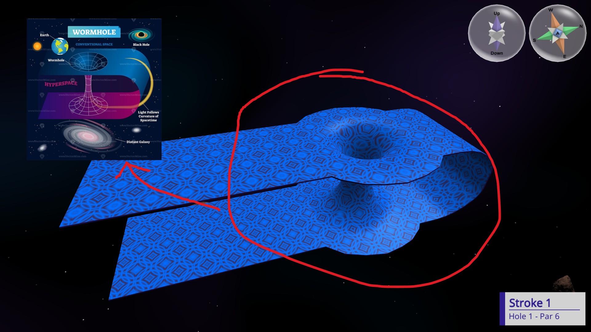 wormhole diagram