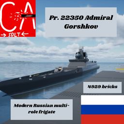  Pr. 22350 Admiral Gorshkov Guided Missile Frigate [CA2.0]