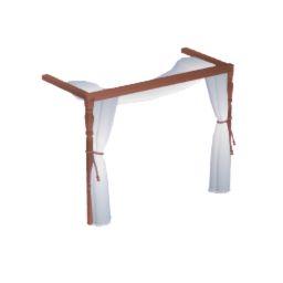 Canopy Bedframe Curtain