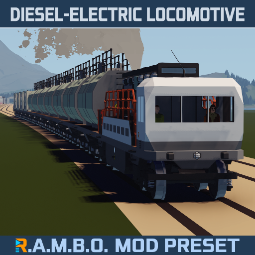 Diesel-Electric Train Locomotive - RAMBO Preset