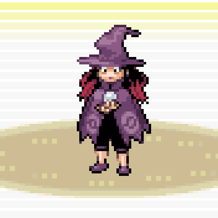 Trainers' Eyes Meet (Hex Maniac)