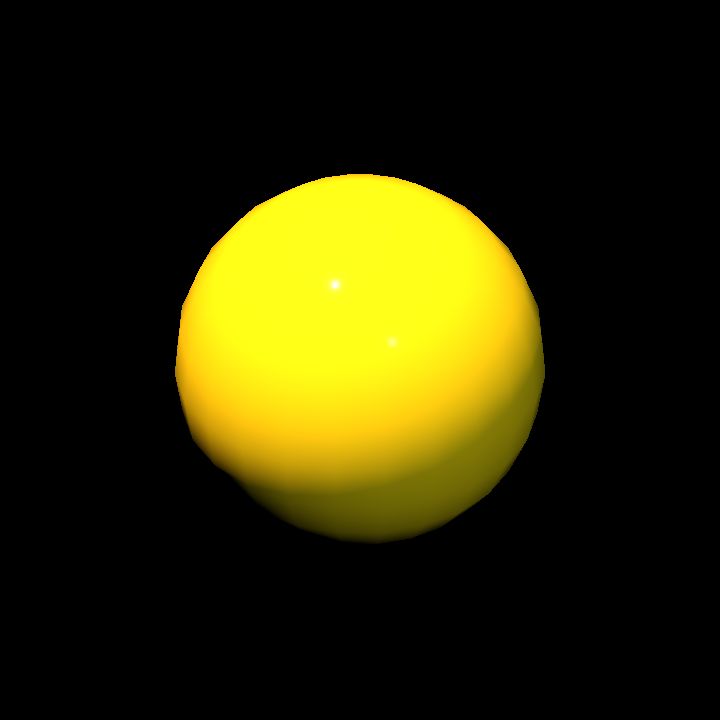 Snooker Ball: Yellow