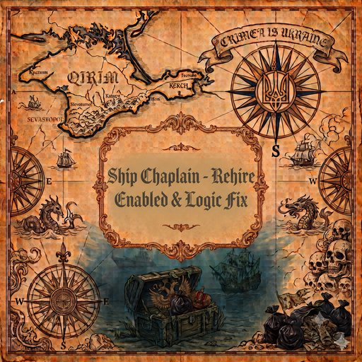 [WML] Ship Chaplain - Rehire Enabled & Logic Fix