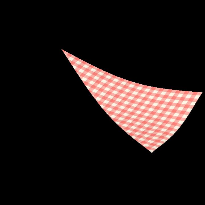 Tent cover triangle 3 - red